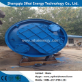 Waste tire recycling to fuel oil pyrolysis plant